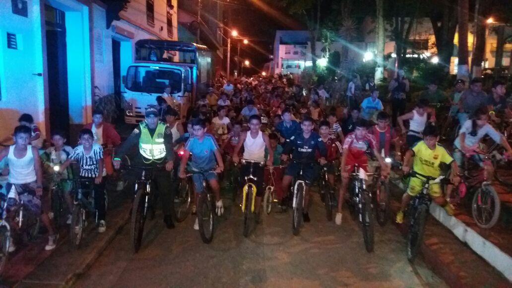 Ciclopaseo nocturno Ciclopaseo nocturno