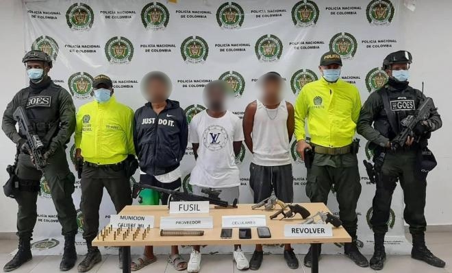 Capturados integrantes 'Clan del Golfo' Capturados integrantes 'Clan del Golfo'