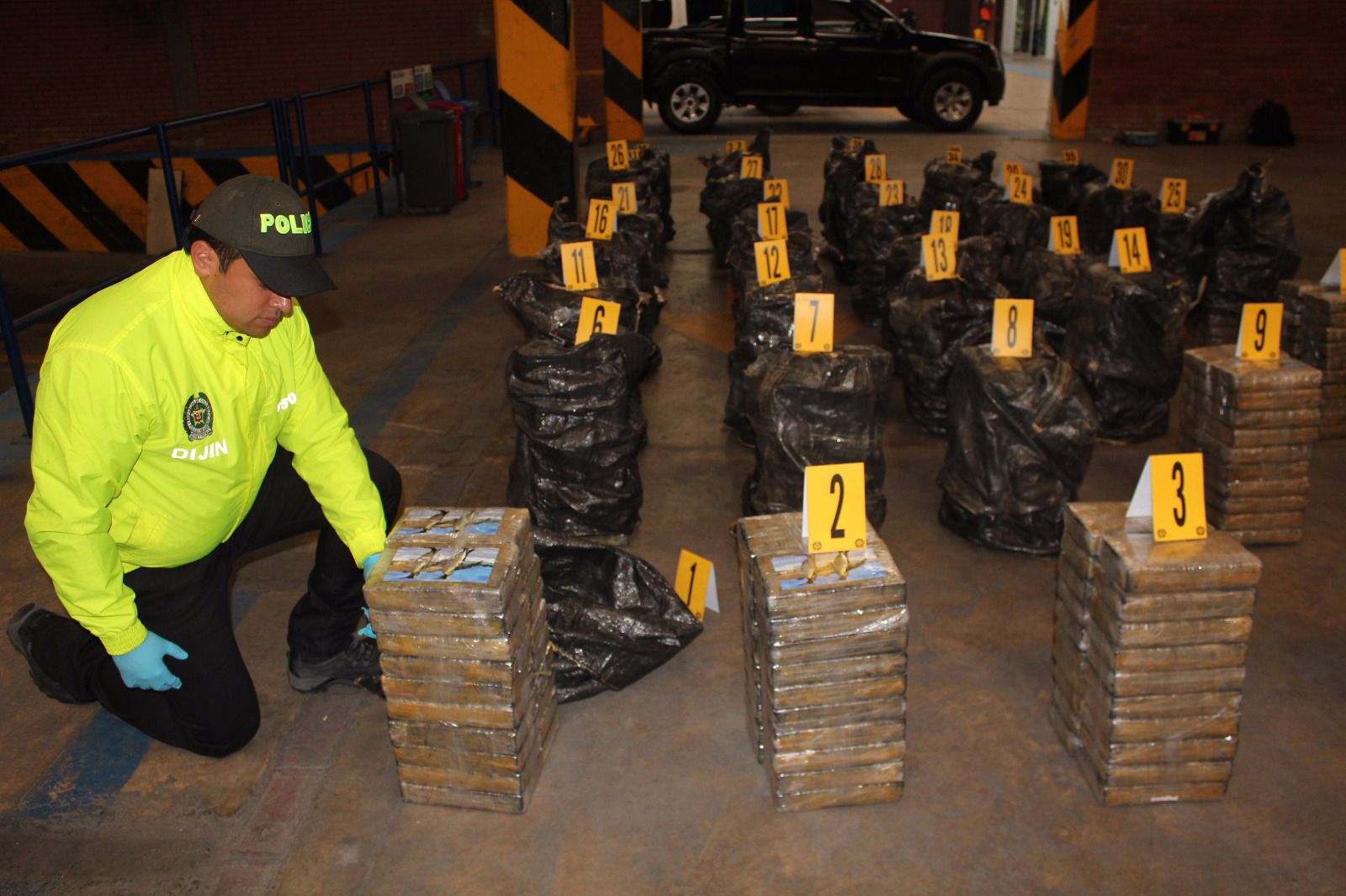 Ofensiva nacional contra el delito-Cooperación internacional permite la incautación de 1.757 kilos de cocaína en Centroamérica Ofensiva nacional contra el delito