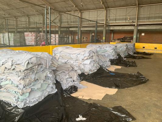 Frustramos el envío de una tonelada de cocaína que iban dentro de pieles de bovinos con destino al país de Bulgaria Cocaína camuflada