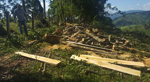 Combatimos los delitos que atentan contra el medio ambiente-policia-meta