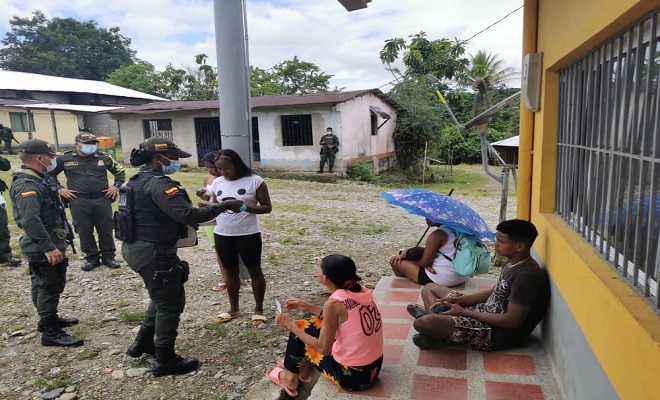 Con la estrategia ‘comando situacional’ seguimos llegando a las comunas de Quibdó Con la estrategia ‘comando situacional’ seguimos llegando a las comunas de Quibdó