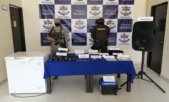 Continuamos afectando al “clan del golfo” en el departamento del Chocó Continuamos afectando al “clan del golfo” en el departamento del Chocó