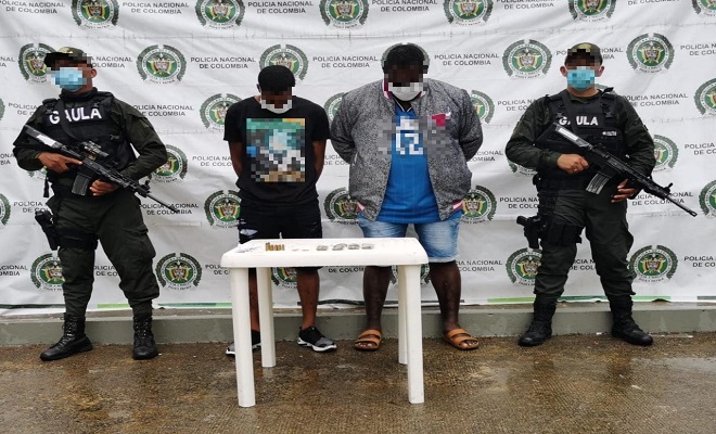 Continuamos con sendos golpes a grupo delincuencial en Quibdó capturados a alias ‘cura’ y ‘len’