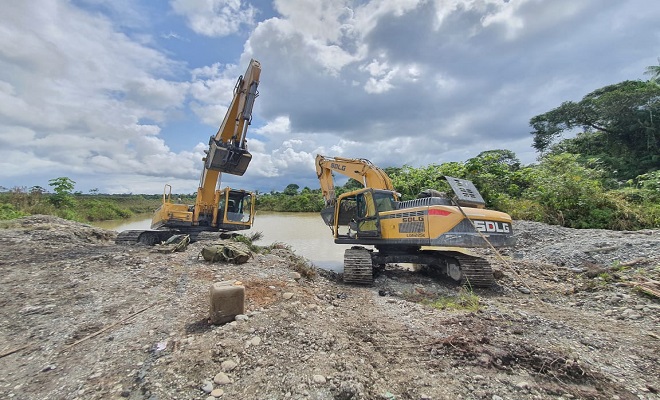Continuamos en la lucha frontal contra la minería criminal 