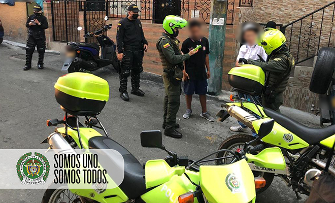 control a ciudadanos en toque de queda