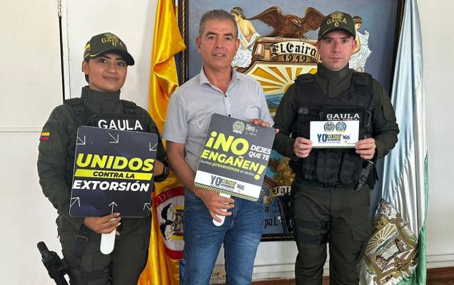Córtale la conexión a la extorsión, es la campaña del grupo GAULA de la Policía Córtale la conexión a la extorsión, es la campaña del grupo GAULA de la Policía