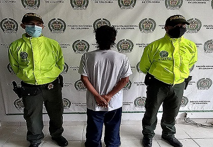 Capturado hombre de 21 años de edad Capturado hombre de 21 años de edad