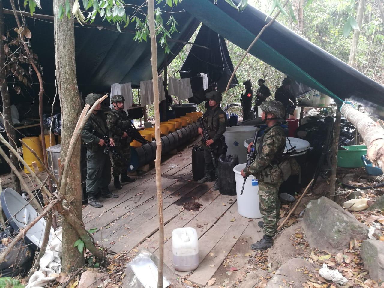 Destruido-laboratorio-para-la-producción-de-cocaína-en-el-Catatumbo Destruido-laboratorio-para-la-producción-de-cocaína-en-el-Catatumbo