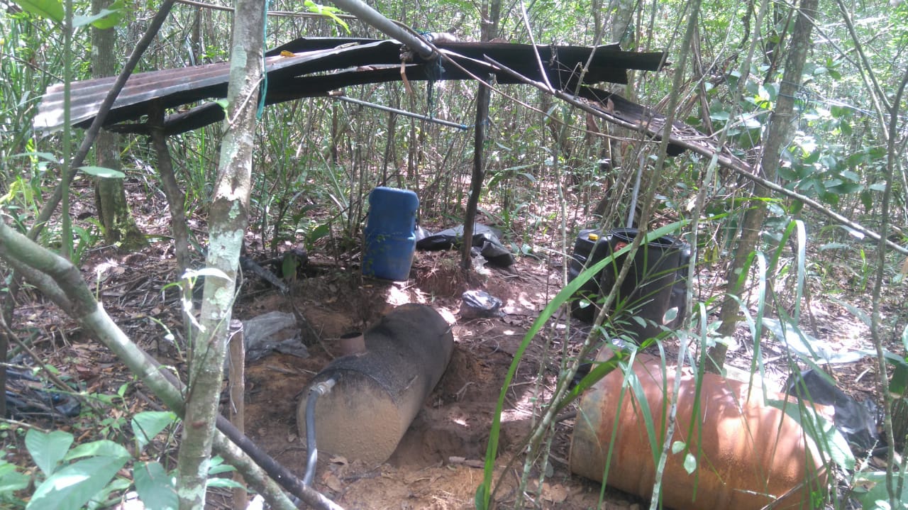 Destruidos-10-laboratorios-para-el-procesamiento-de-clorhidrato-de-cocaína. Destruidos-10-laboratorios-para-el-procesamiento-de-clorhidrato-de-cocaína.