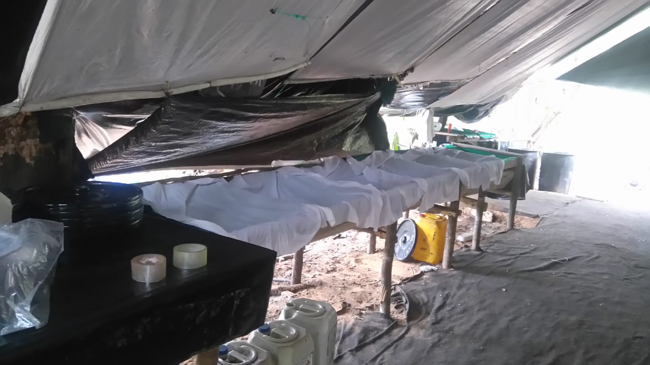 Destruidos-10-laboratorios-para-el-procesamiento-de-clorhidrato-de-cocaína. Destruidos-10-laboratorios-para-el-procesamiento-de-clorhidrato-de-cocaína.