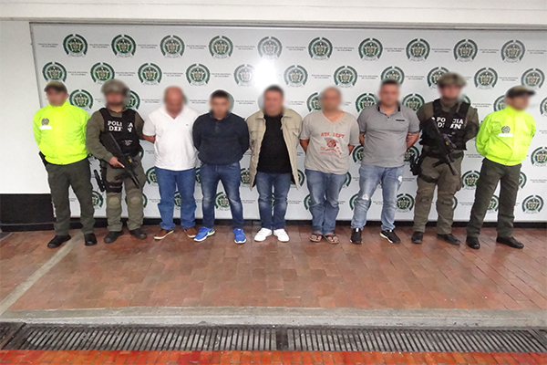 Capturadas seis personas con fines de extradición, integrantes de una red criminal vinculada al clan del golfo Capturadas seis personas con fines de extradición, integrantes de una red criminal vinculada al clan del golfo