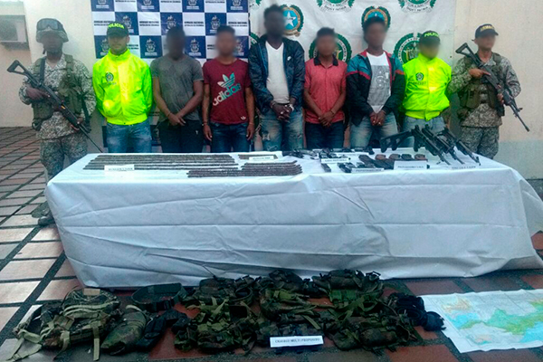 Desarticulada estructura armada del “clan del golfo” que delinque en el Chocó Desarticulada estructura armada del “clan del golfo” que delinque en el Chocó