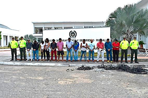 Desarticuladas redes criminales dedicadas al hurto de infraestructura petrolera Desarticuladas redes criminales dedicadas al hurto de infraestructura petrolera