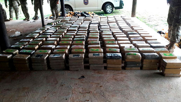 En operaciones contra el narcotráfico caen más de cinco toneladas de cocaína En operaciones contra el narcotráfico caen más de cinco toneladas de cocaína