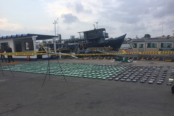 Incautados 1.303 kilos de cocaína en Colombia y Ecuador Incautados 1.303 kilos de cocaína en Colombia y Ecuador