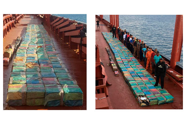 En operaciones contra el narcotráfico incautadas cerca de siete toneladas de cocaína En operaciones contra el narcotráfico caen casi siete toneladas de cocaína