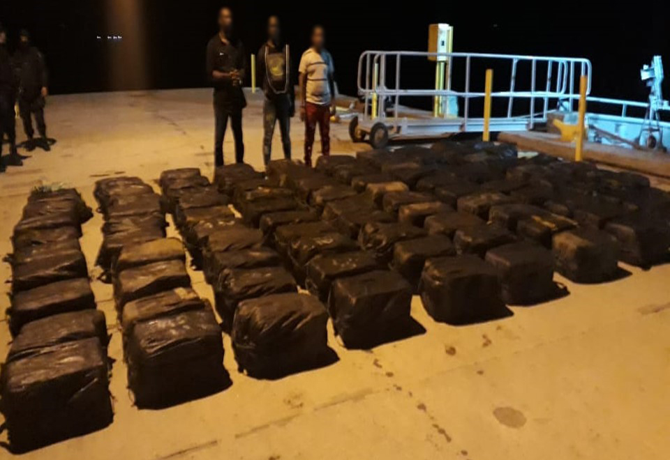 Gracias al intercambio de información incautamos dos toneladas de cocaína  Gracias al intercambio de información incautamos dos toneladas de cocaína