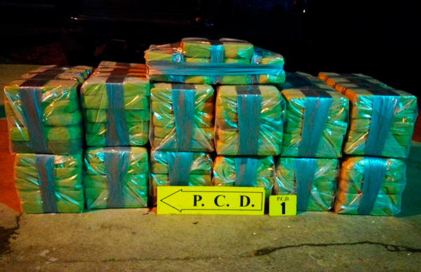 En operaciones contra el narcotráfico caen más de cinco toneladas de cocaína En operaciones contra el narcotráfico caen más de cinco toneladas de cocaína