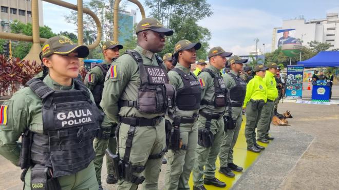Dispositivos de seguridad para la celebración de Día de Amor y Amistad en Cali Dispositivos de seguridad para la celebración de Día de Amor y Amistad en Cali