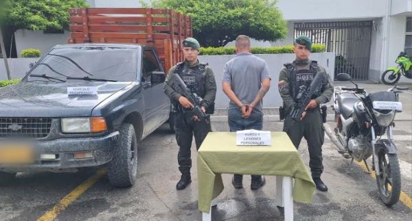 Capturado un hombre se&ntilde;alado de hurtar una camioneta y agredir a su propietario en Bugalagrande