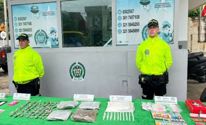 Continúa la ofensiva contra el porte de estupefaciente en Cartagena: 41 capturados en la última semana