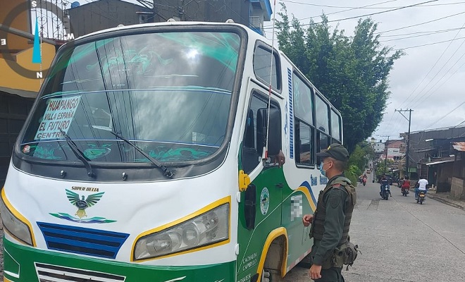 Efectuamos “plan buseta” en la zona norte de Quibdó Efectuamos “plan buseta” en la zona norte de Quibdó