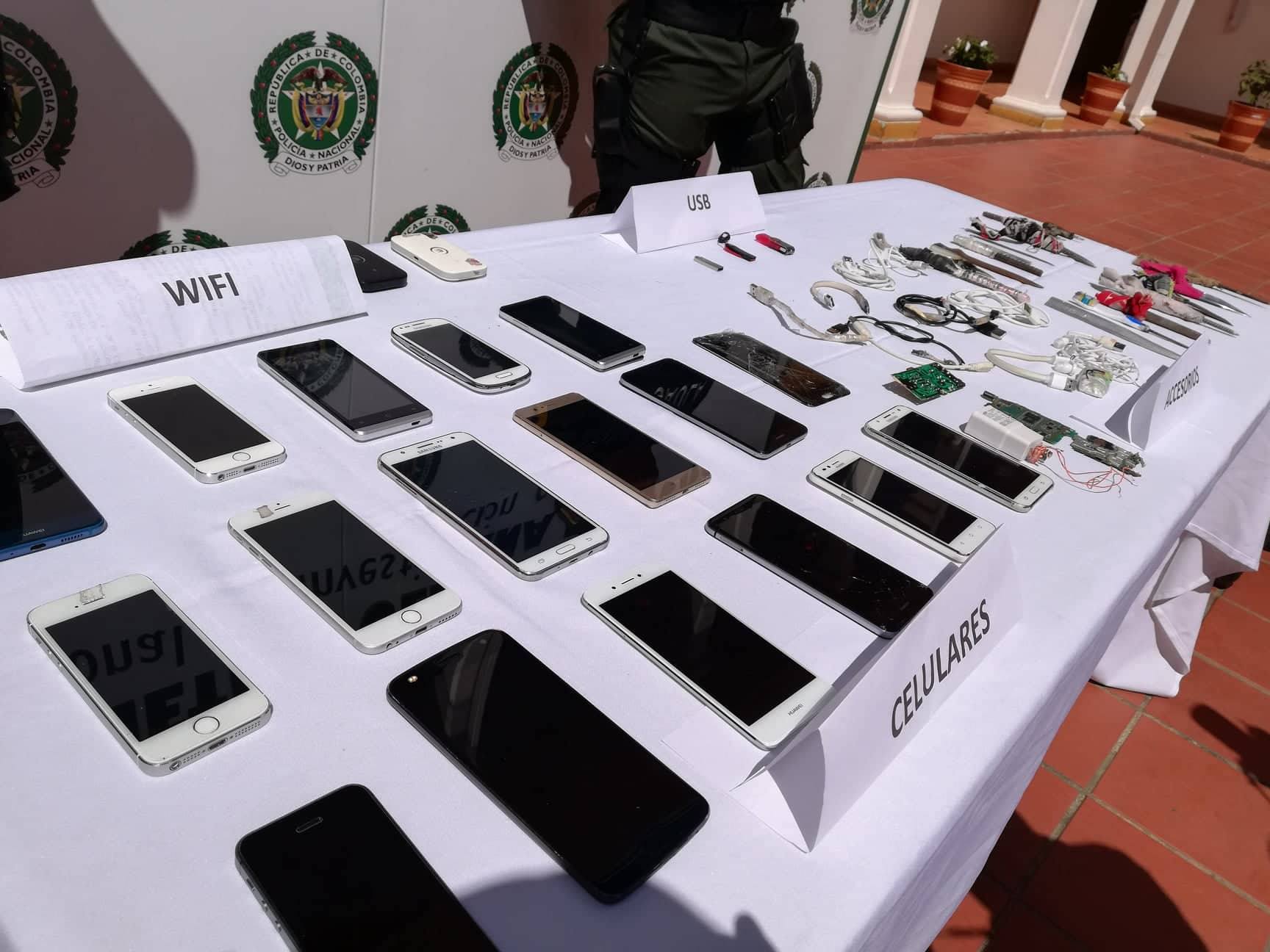 elementos-incautados-carcel-combita  elementos-incautados-carcel