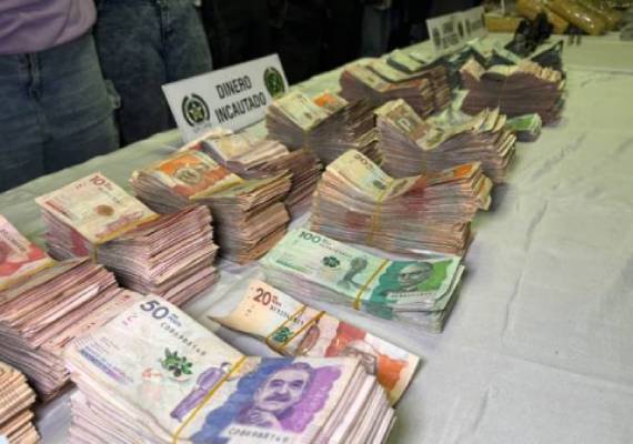 Elementos incautados durante el operativo