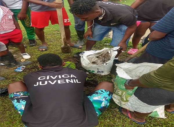 En articulación con la comunidad sembramos 170 arboles en Paimadó. En-articulación-con-la-comunidad-sembramos-170-arboles-en-Paimadó.