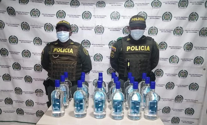 En el municipio de Istmina policía incauto licor de contrabando  En el municipio de Istmina policía incauto licor de contrabando