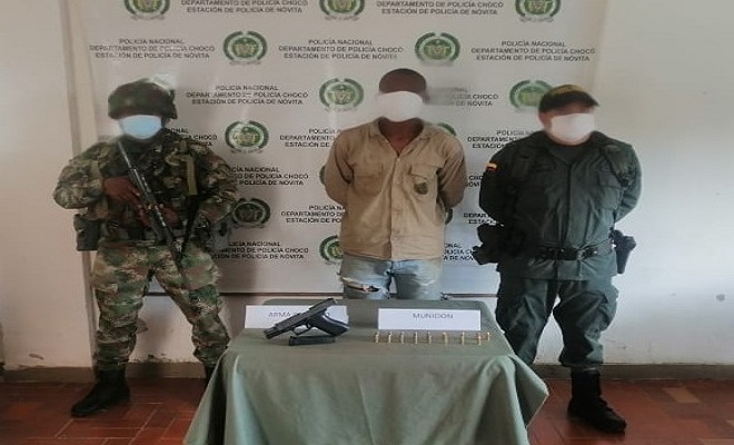 En Novita lo capturamos portando un arma de fuego ilegal  En Novita lo capturamos portando un arma de fuego ilegal