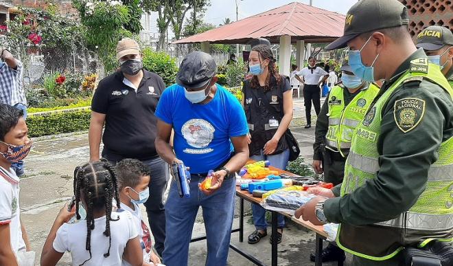 Jornada-de-prevención-en-Cali Niños-del-oriente-de-Cali