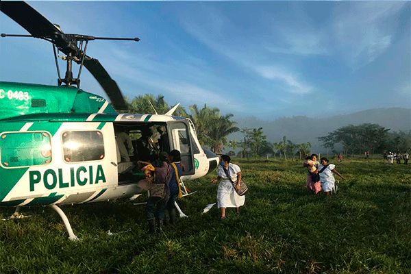 Realizamos evacuación médica en la Sierra Nevada de Santa Marta Realizamos evacuación médica en la Sierra Nevada de Santa Marta
