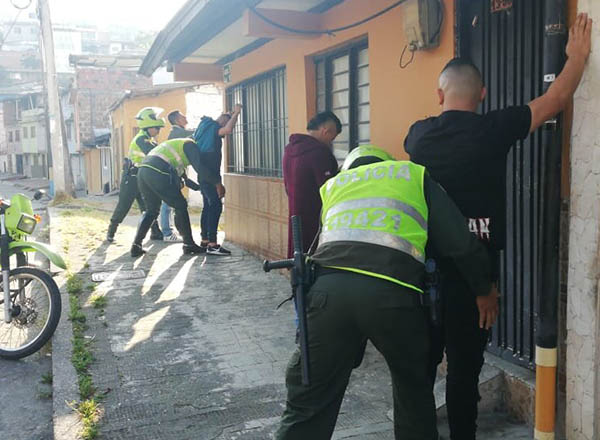 34 capturas se lograron gracias a las actividades de prevención y control. fin de semana