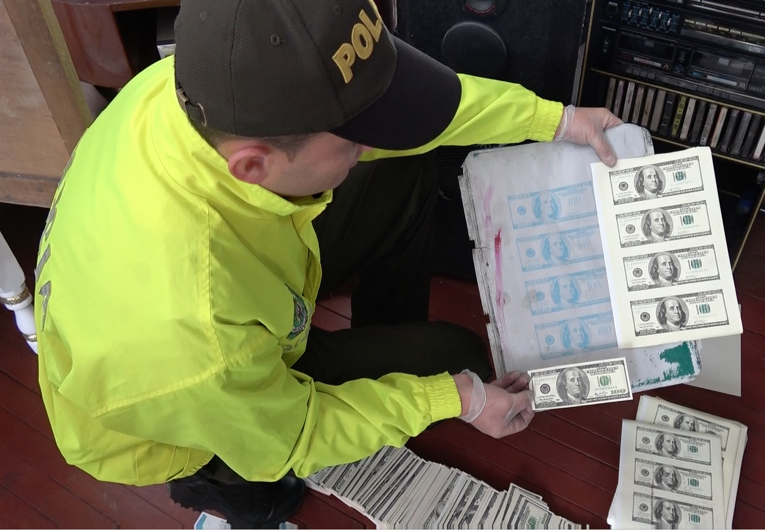 Operación contra la falsificación de moneda Operación contra la falsificación de moneda