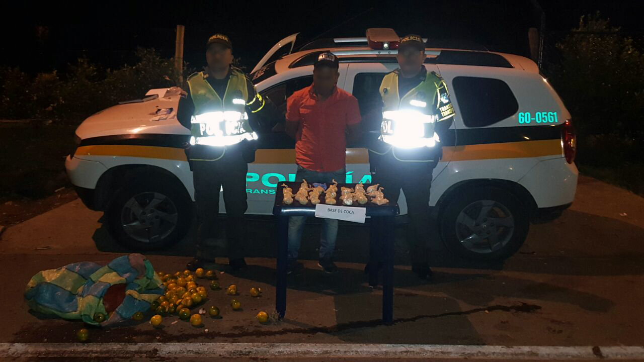 Capturado hombre en las últimas horas con más de cuatro mil gramos de cocaína Capturado hombre en las últimas horas con más de cuatro mil gramos de cocaína