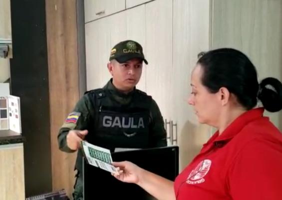 Policía-Cali Extorsión-en-Cali