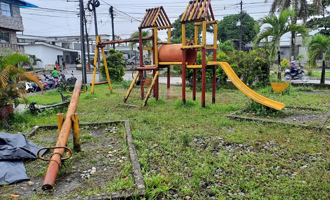 Gracias al apoyo de la comunidad recuperamos el parque Santa Ana de Quibdó Gracias al apoyo de la comunidad recuperamos el parque Santa Ana de Quibdó