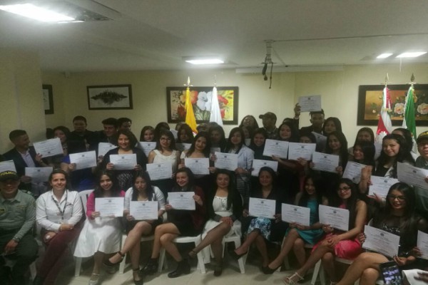 Por un turismo “seguro”, jóvenes tunjanos hacen parte del compromiso con la ciudad Graduación-turismo