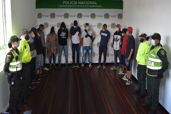 11 capturas por los delitos de tráfico de estupefacientes  Desmantelado grupo delincuencial