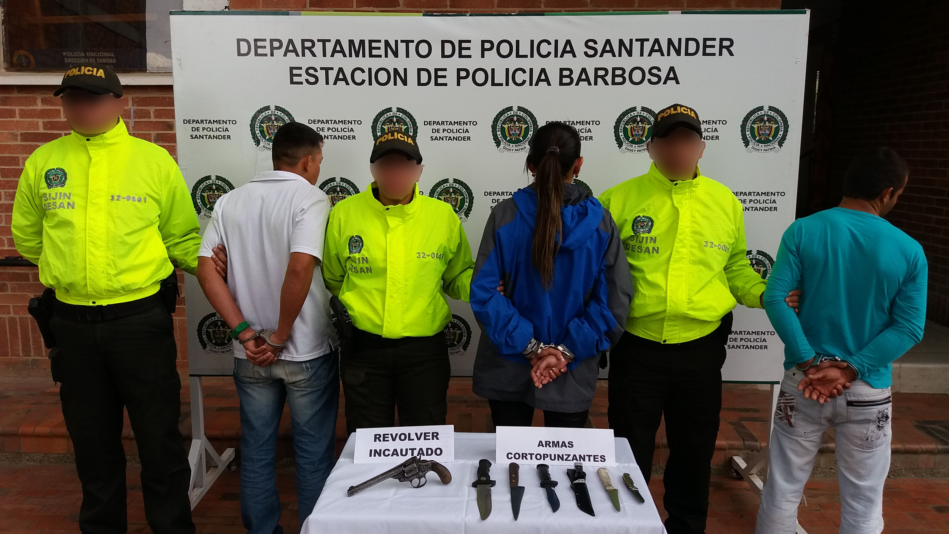 Cuatro capturados por el presunto homicidio de un hombre en Güepsa Cuatro capturados por el homicidio de un hombre en Güepsa