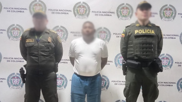 Capturado con orden judicial barrio Uribe Capturado con orden judicial barrio Uribe