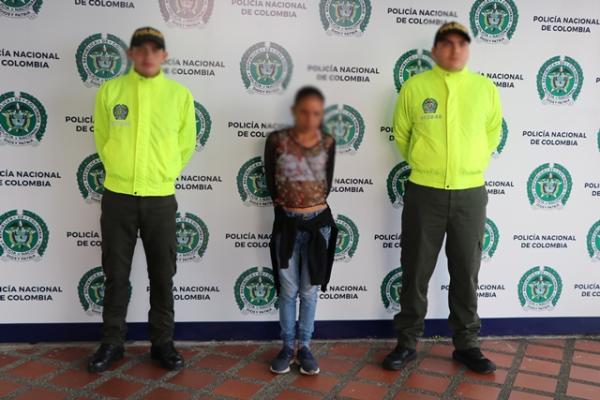 Por tráfico de estupefacientes, son capturadas dos personas en la capital risaraldense Capturada por el delito de tráfico de estupefacientes en la ciudad de Pereira