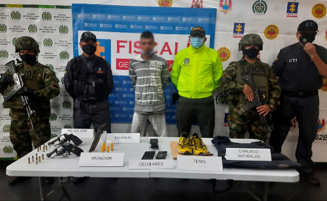 Todos contra el homicidio en el Área Metropolitana de Pereira Alias--Henry-fue-capturado-mediante-diligencia-de-allanamiento-en-el-sector-de-Nacederos