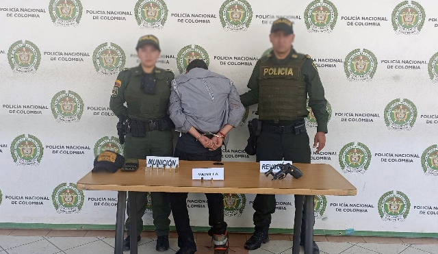 Ofensiva en contra del delito de hurto en el área metropolitana de Pereira Capturado por por los delitos de hurto y tráfico, fabricación y/o porte de armas de fuego