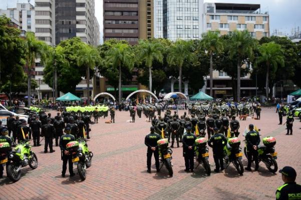 Realizamos el lanzamiento del Plan Integral Semana Santa por la Vida, en la región de policía número tres Un componente policial acompaño el lanzamiento del plan integral Semana Santa por la Vida