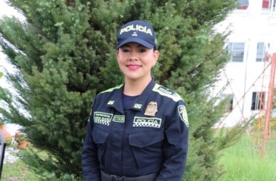 La subintendente Susana, hace parte del grupo de atención de violencia contra la mujer, familia y género