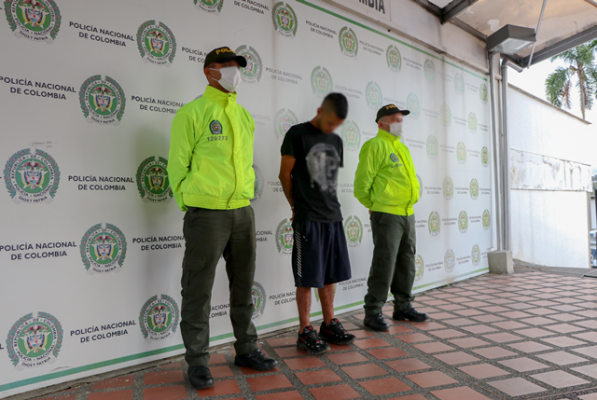 Capturado hombre conocido como “Piti” por el delito de homicidio en la ciudad de Pereira Capturado alias "Piti"