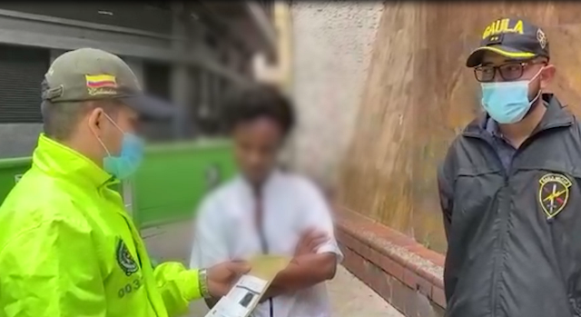 Capturada por extorsión Capturada por extorsión